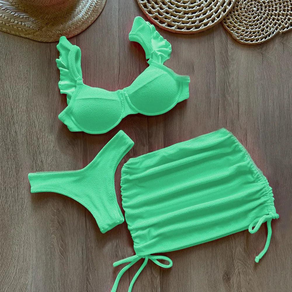 Conjunto de Biquíni Júlia 3 Peças
