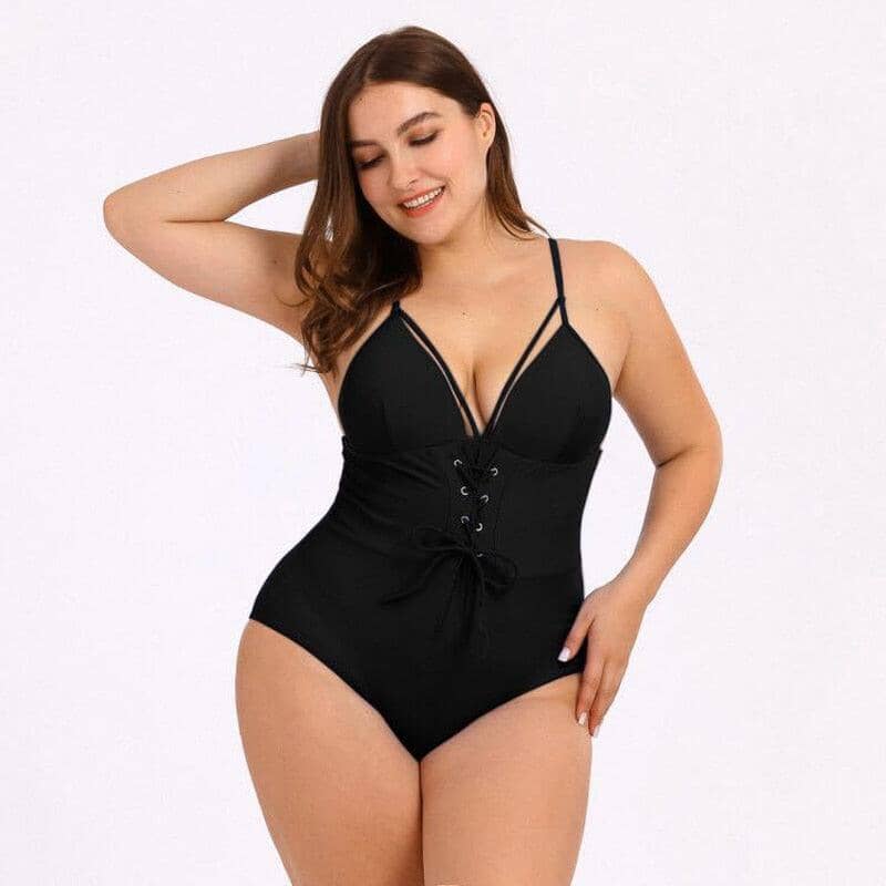 Maiô Plus Size Rosa