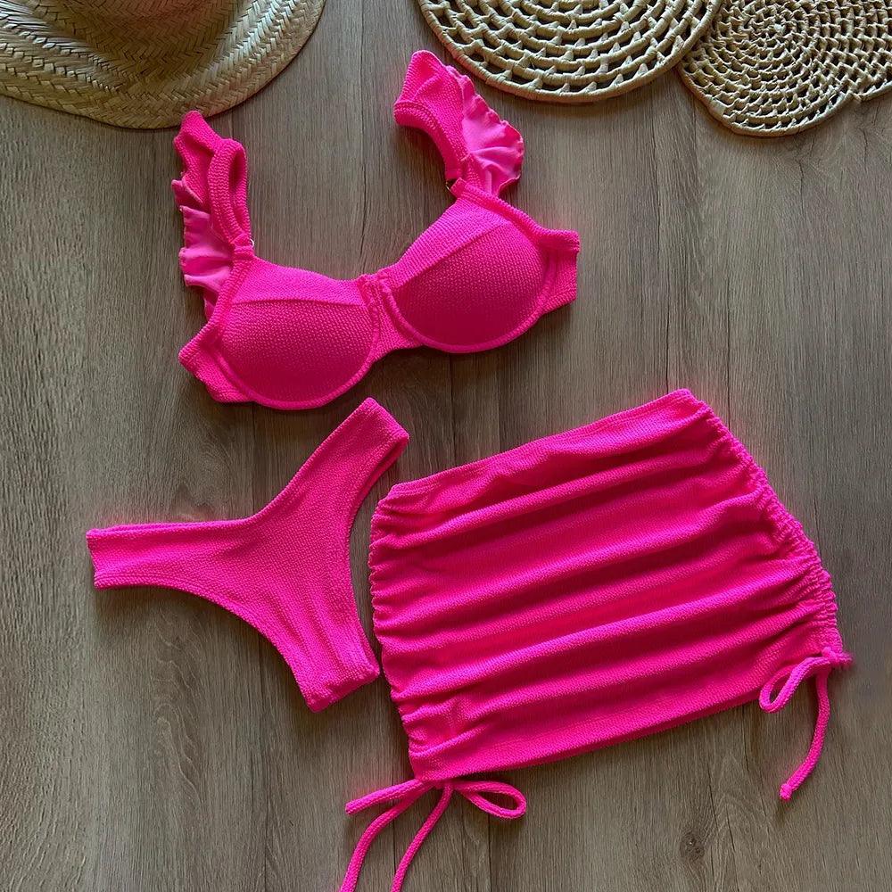 Conjunto de Biquíni Júlia 3 Peças