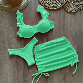 Conjunto de Biquíni Júlia 3 Peças