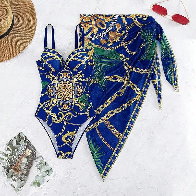 Conjunto Maiô Luxo com Saída de Praia